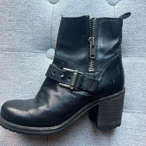 Frye Karen Moto Zip Boot